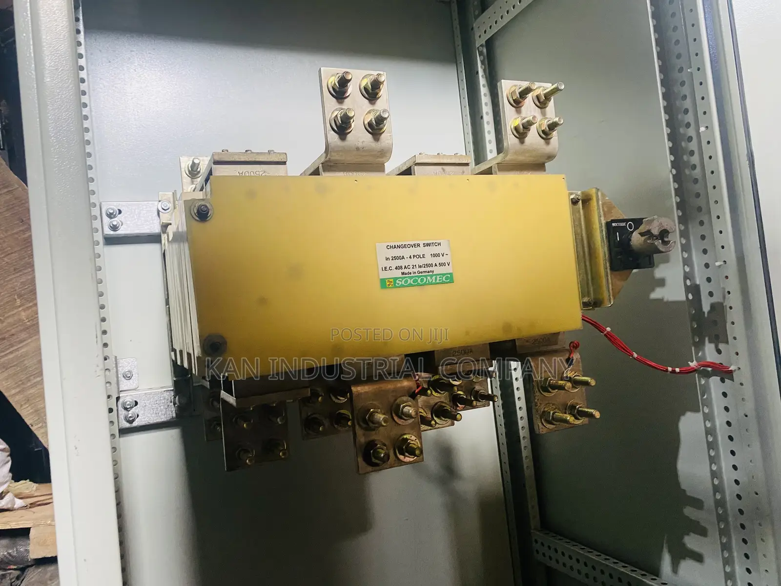 Change Over 2500amps