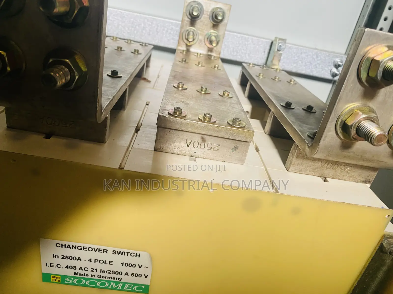 Change Over 2500amps