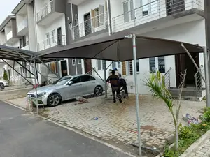 Butterfly Carport Design for 2 Cars