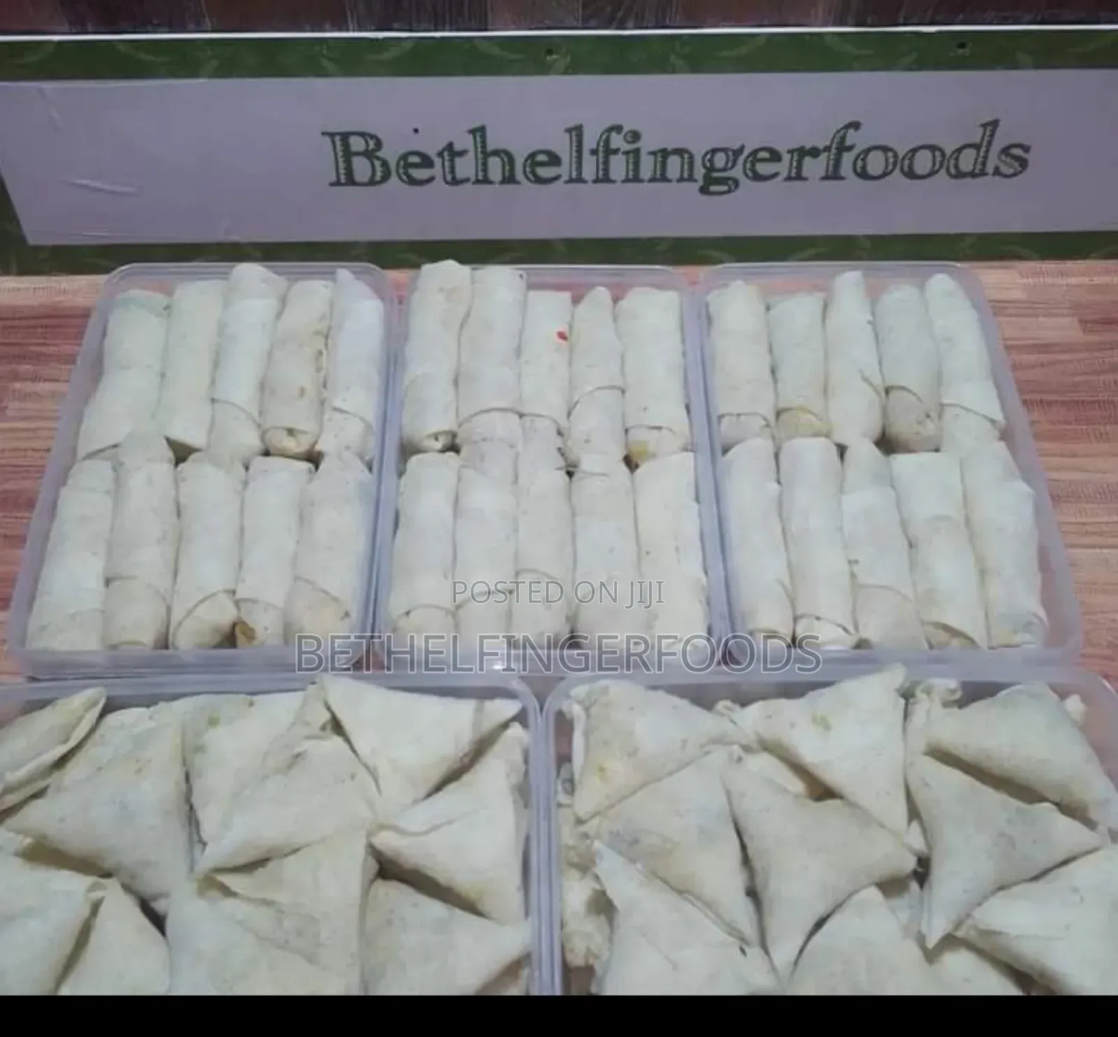 100 Vegetables Spring Rolls and 100 Samosa