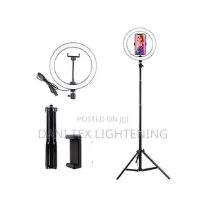 13 Inch Ring Light + 210CM Tripod and Phone Clip