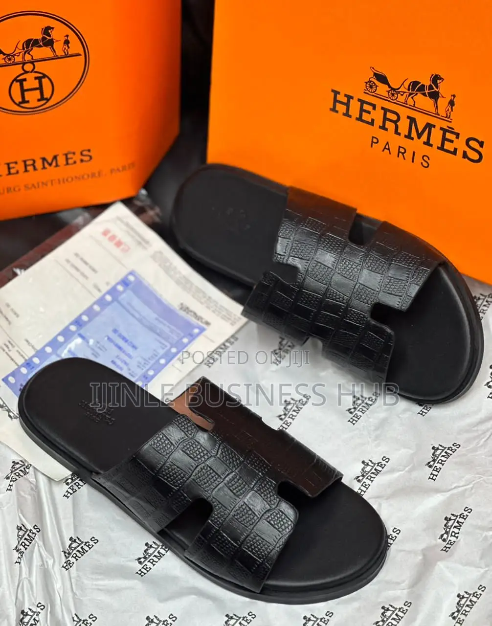 Luxury Hermes Slides