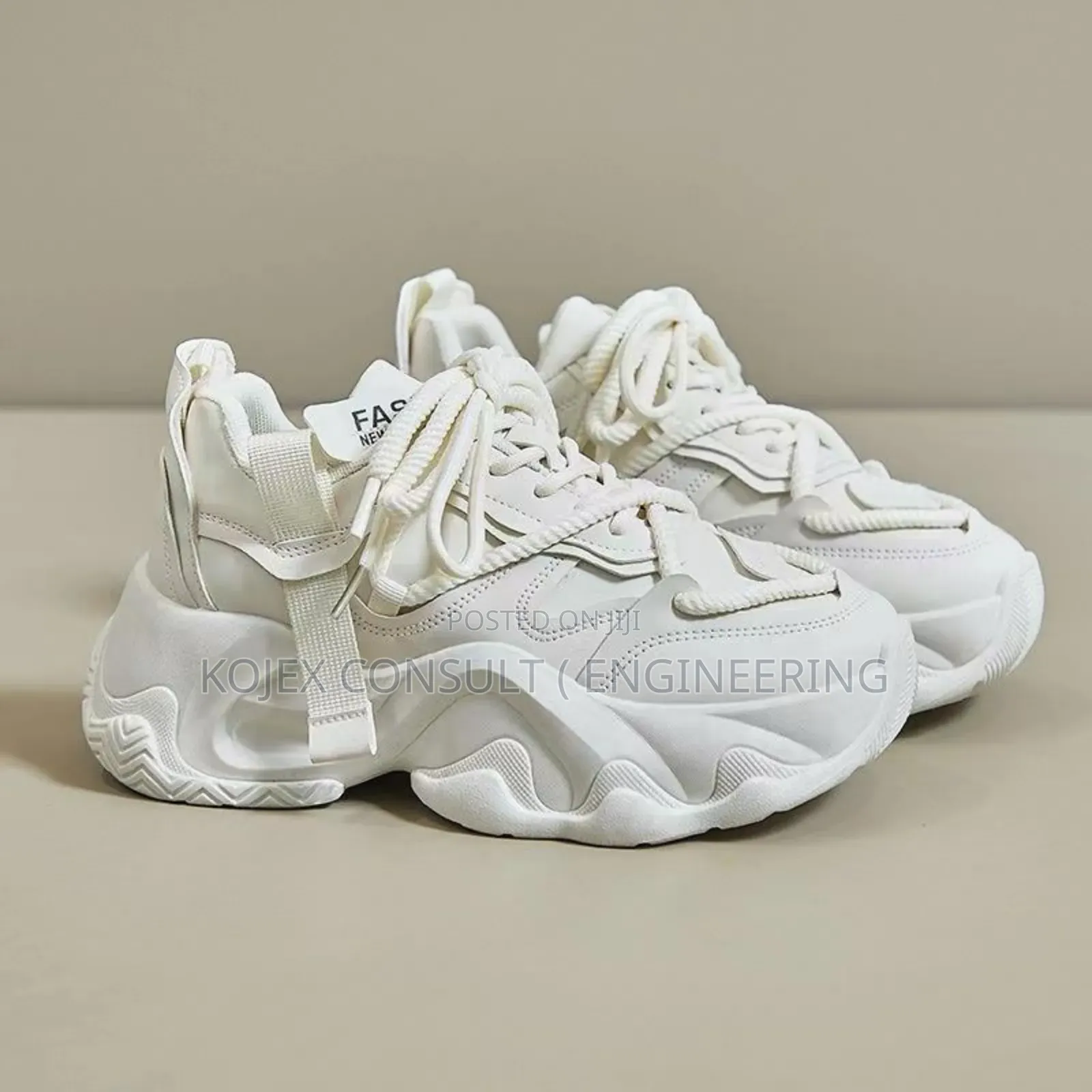 Original Unisex Chunky Sole “Double Lace”Snearkers
