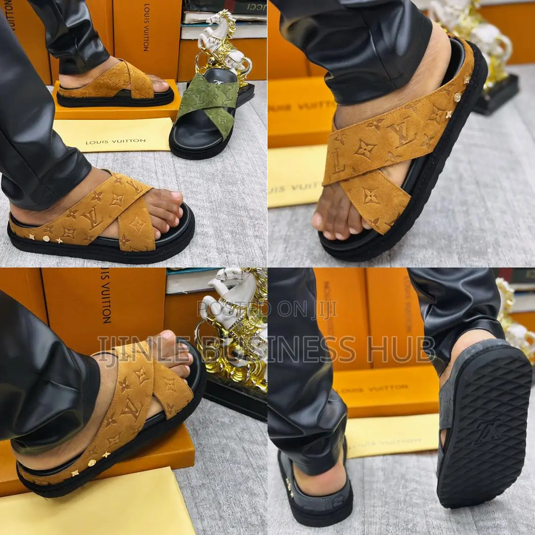 Luxury Louis Vuitton Slides