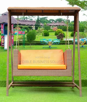 Double Seater Swing Rattan Chair