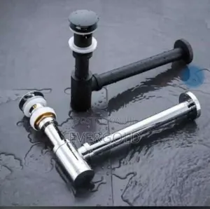 Chrome Bottle Trap With Waste Available