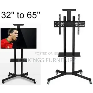 Height Adjustable TV Cart