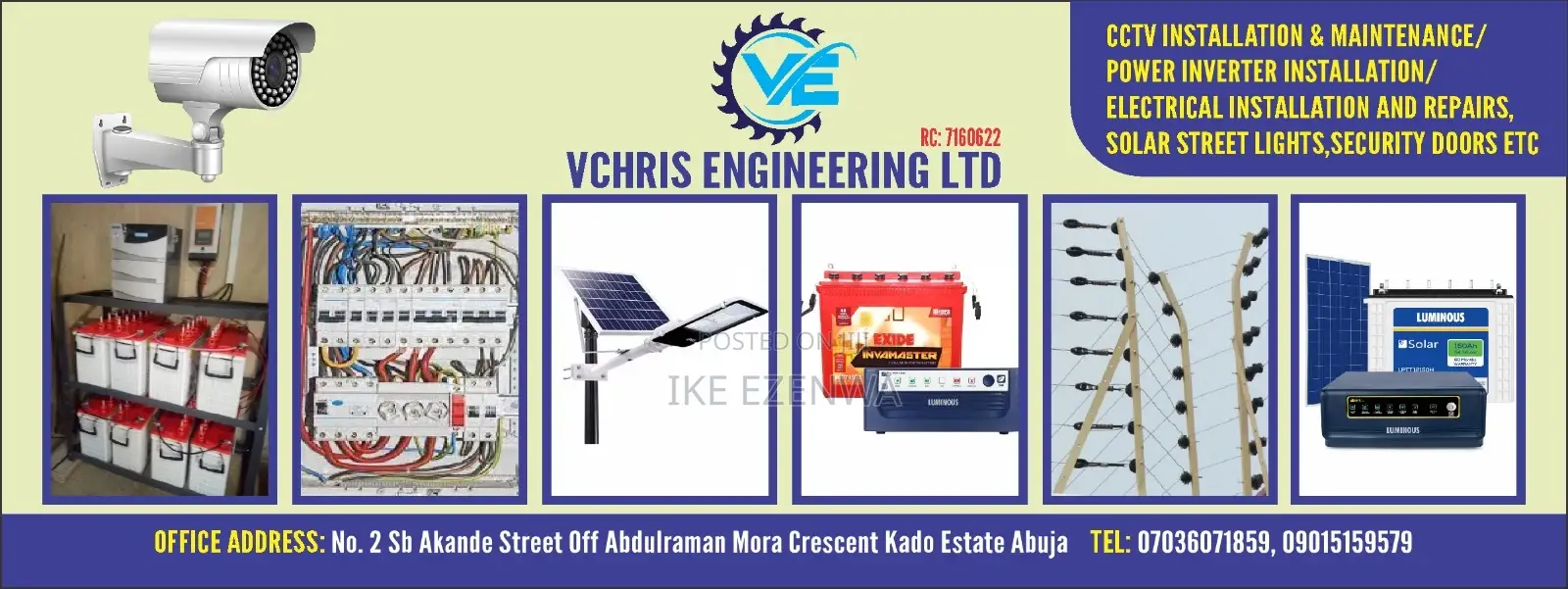 Electrical,CCTV,Intercom, Inverter