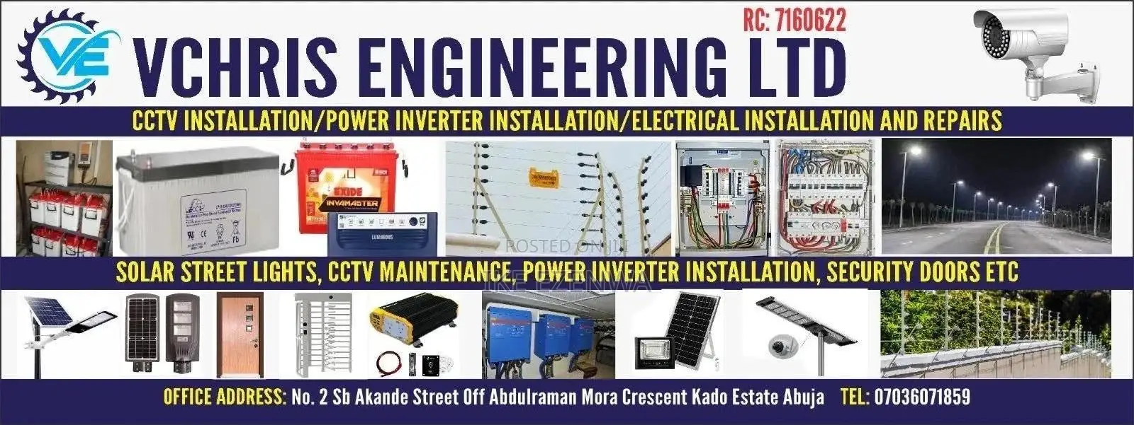 Electrical,CCTV,Intercom, Inverter