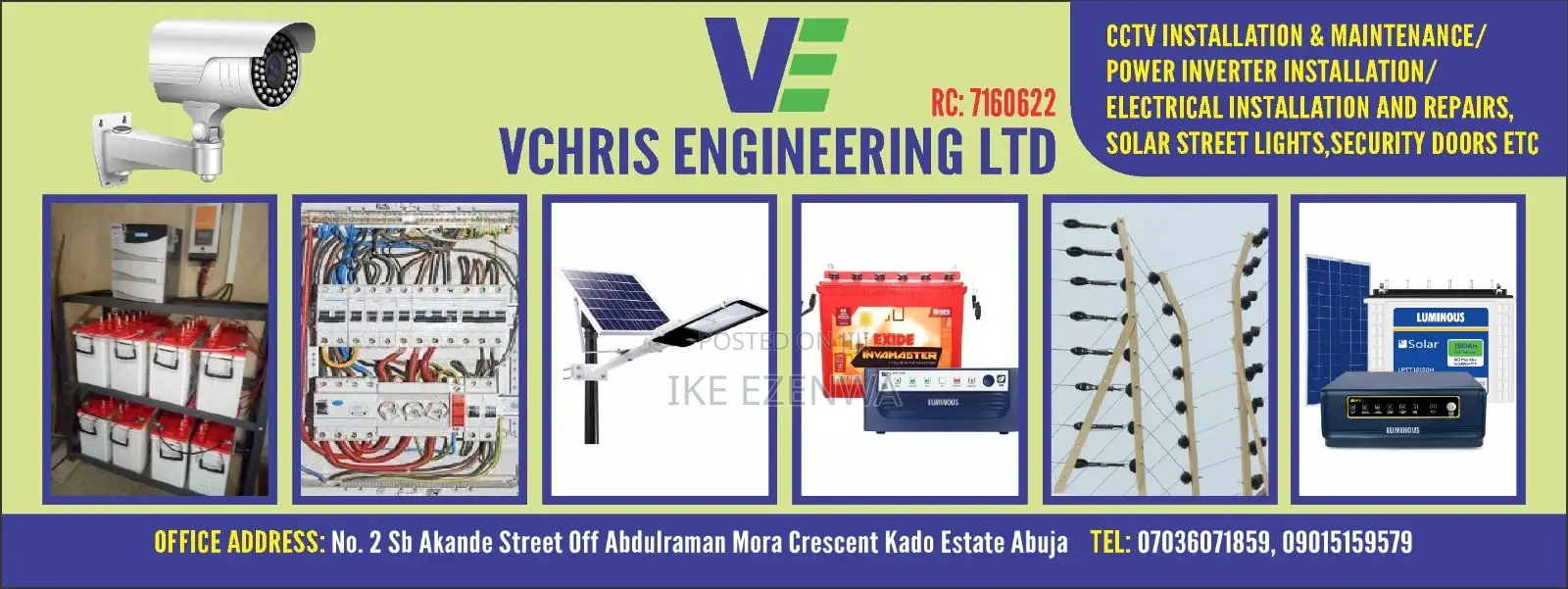 Electrical, CCTV, Inverter, Intercom