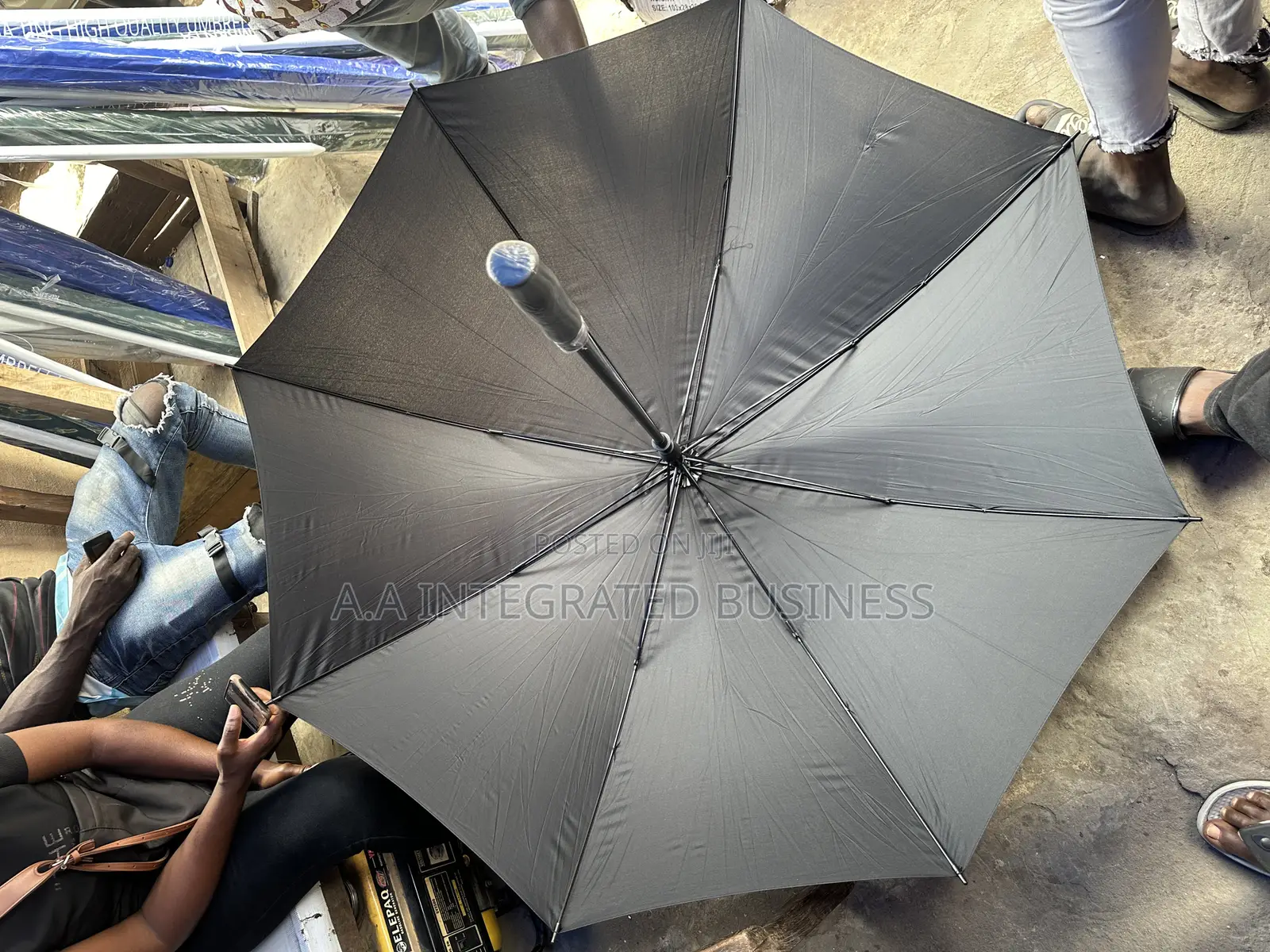 Black Big Umbrella