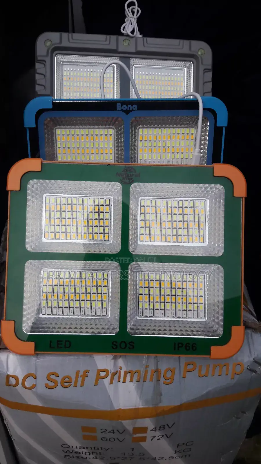 Removable Panel AIO Flood Light With High Illumination
