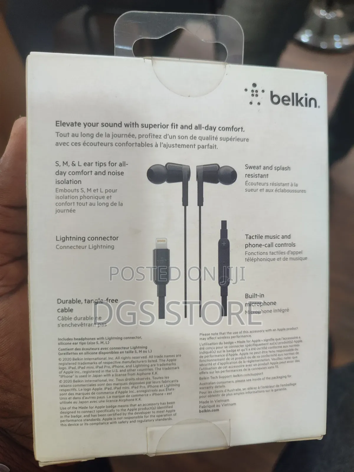 Belkin Headphone With Lightning Connector