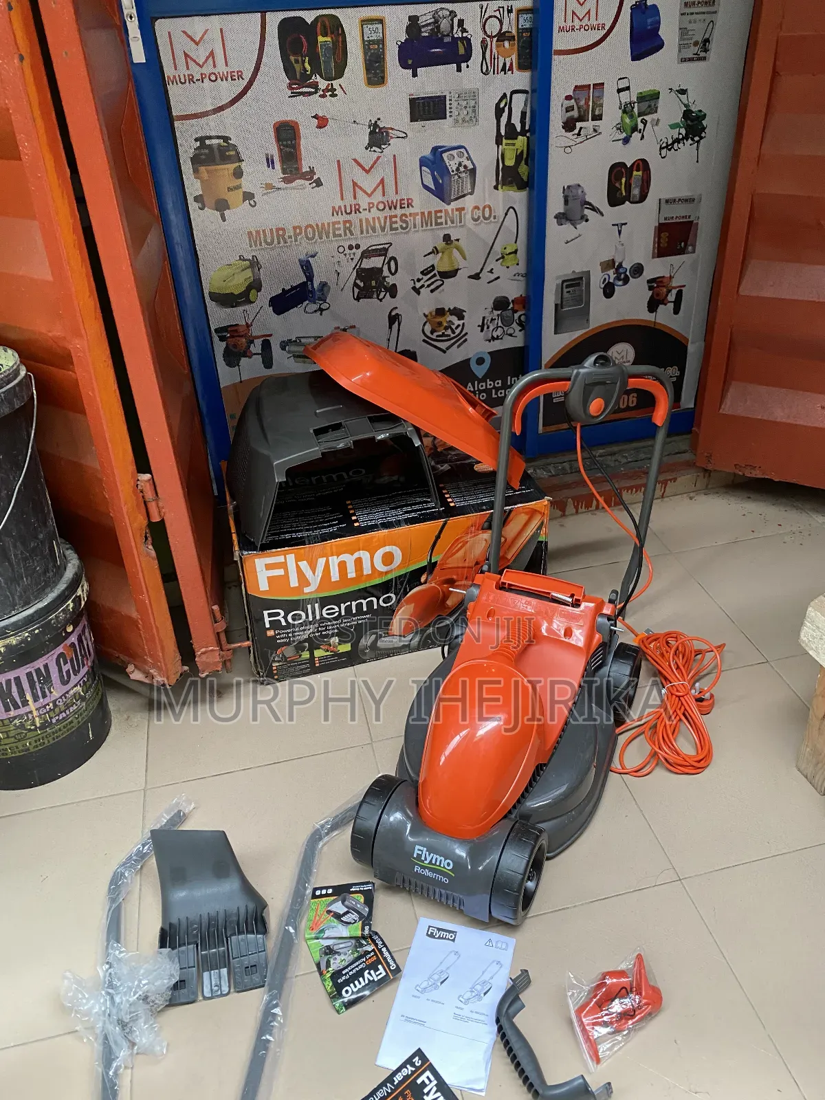 Flymo Rollermo Electric Lawn Mower