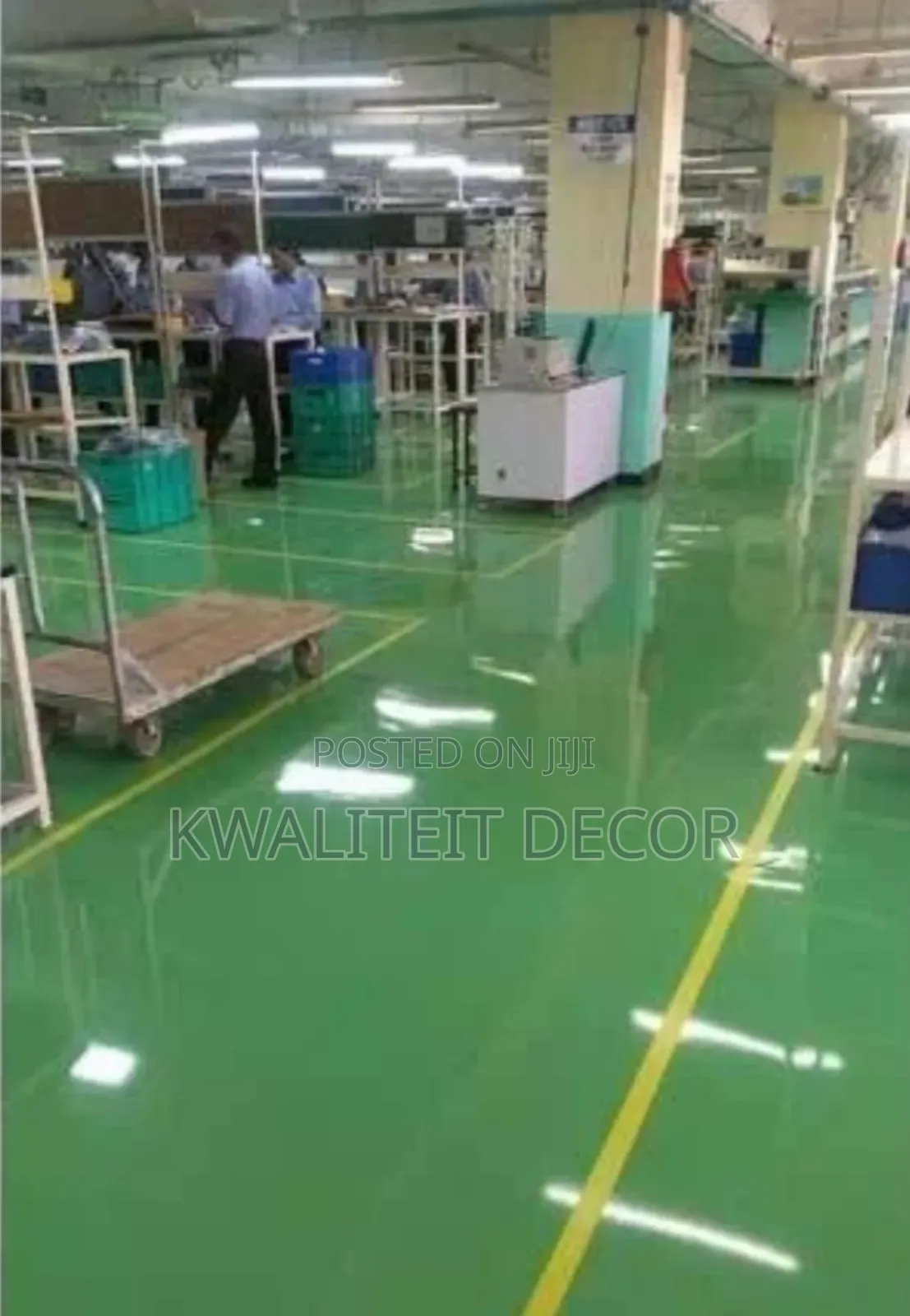 Epoxy Flooring Floor For Industrial Area