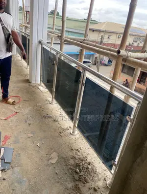 Stainless Steel Handrails Glass Holder