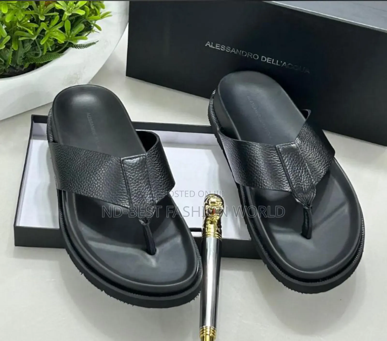 Pure Leather Slippers