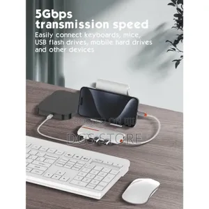 Ldnio Ds 25u Type C Hub Adapter 5in1