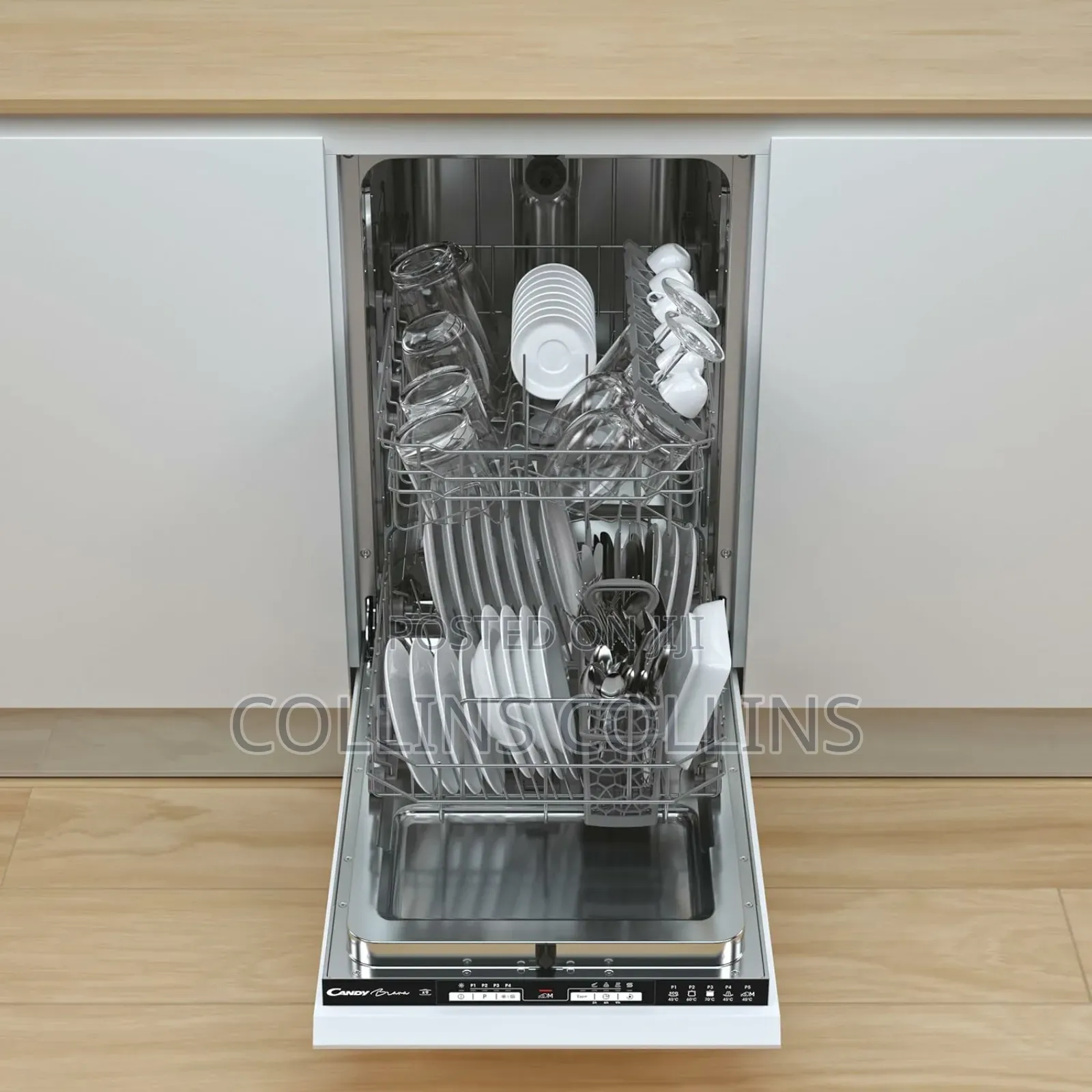 Candy Slimline Integrated- Inbuilt Dishwasher