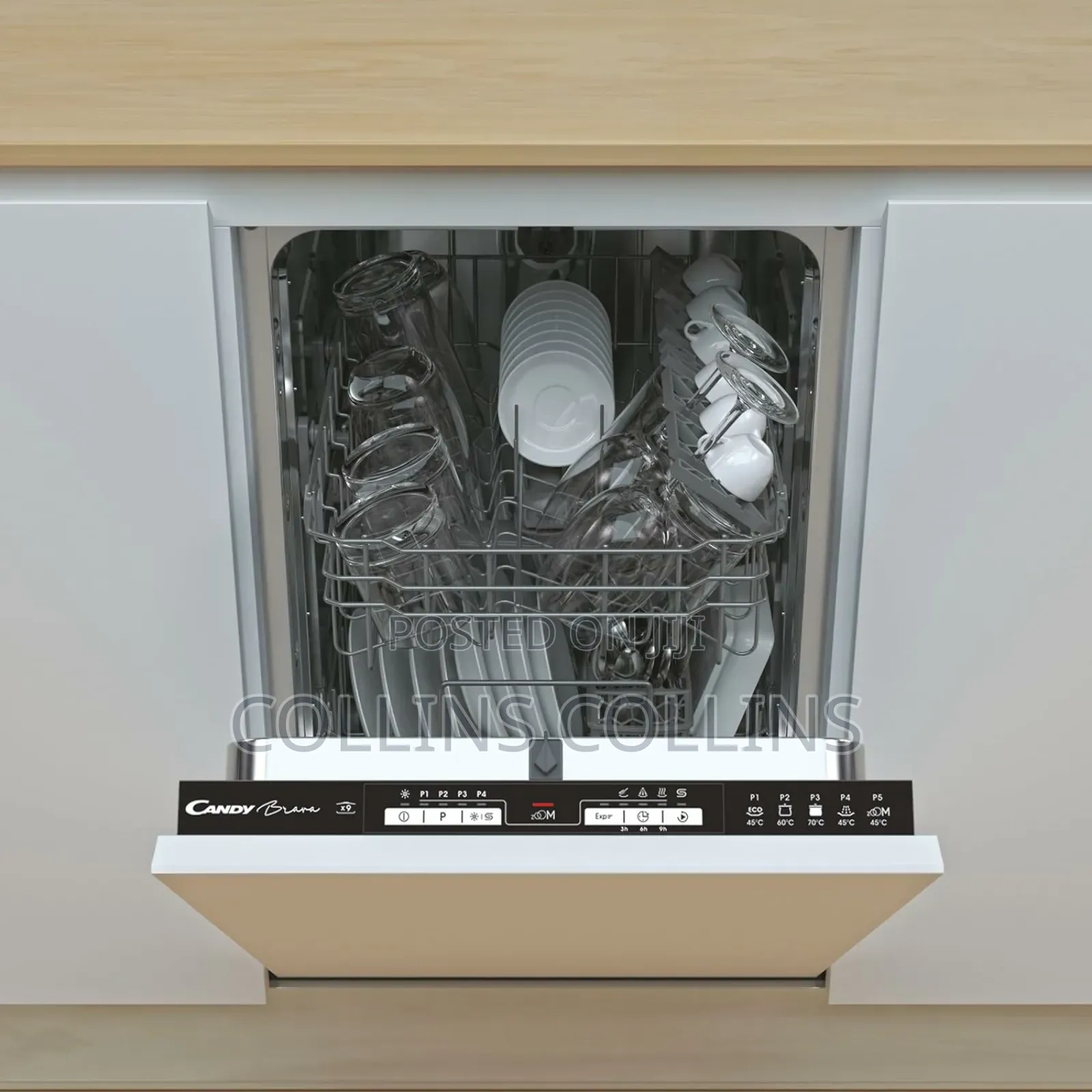 Candy Slimline Integrated- Inbuilt Dishwasher