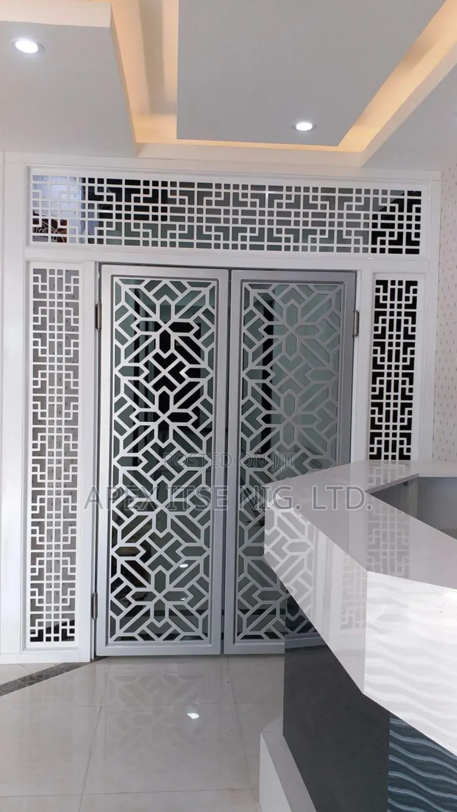 Bathroom Screen Laser Partition