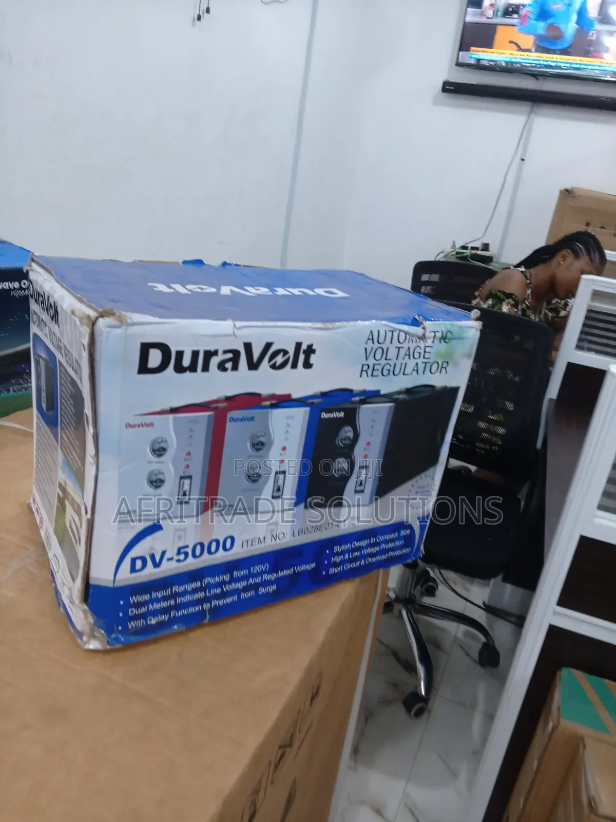 Duravolt 5kva Voltage Regulator for Multiple Appliances