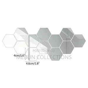 12pcs Diagonal Mirror