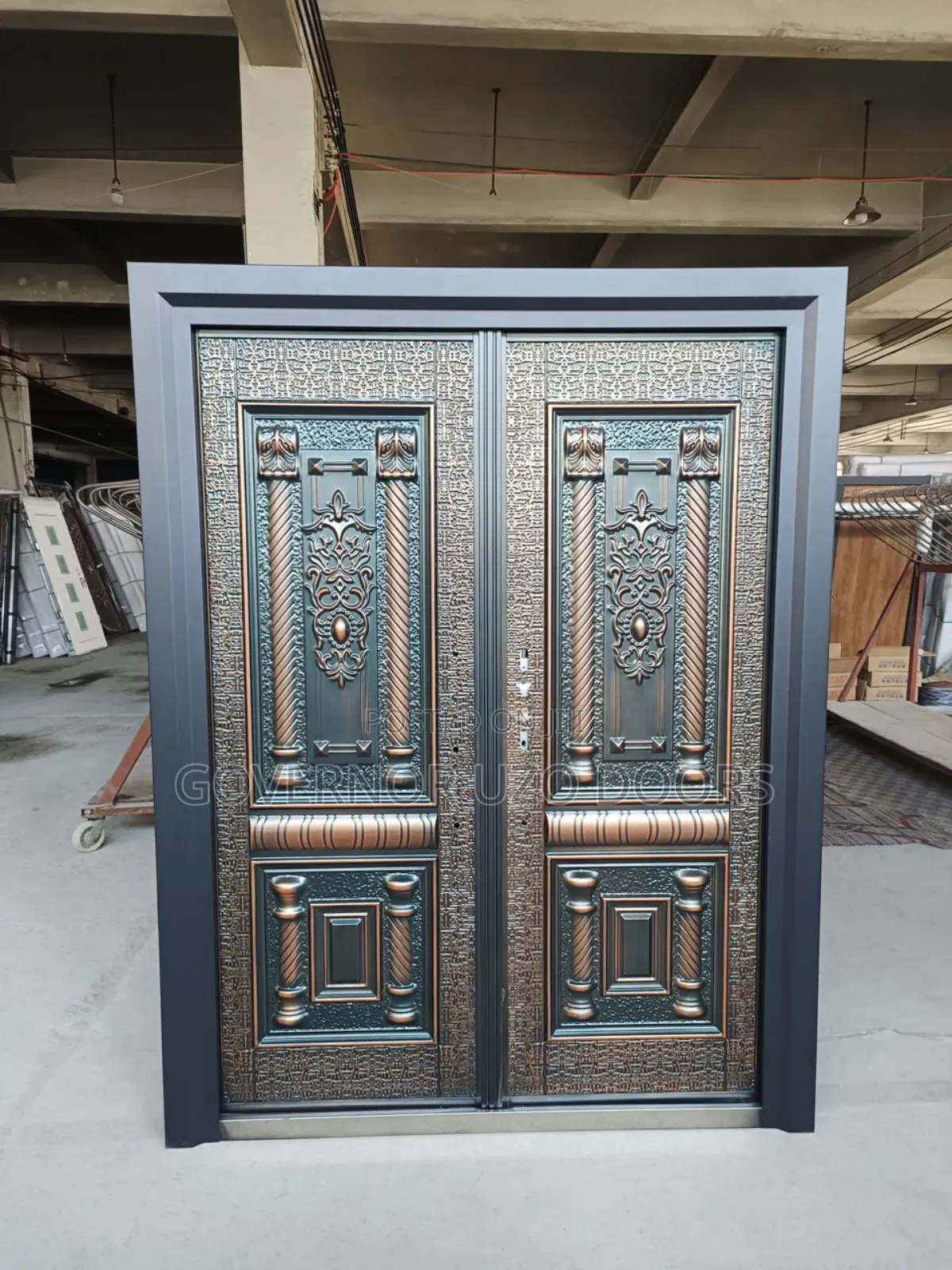 5ft Cast Aluminium Security Strong Door