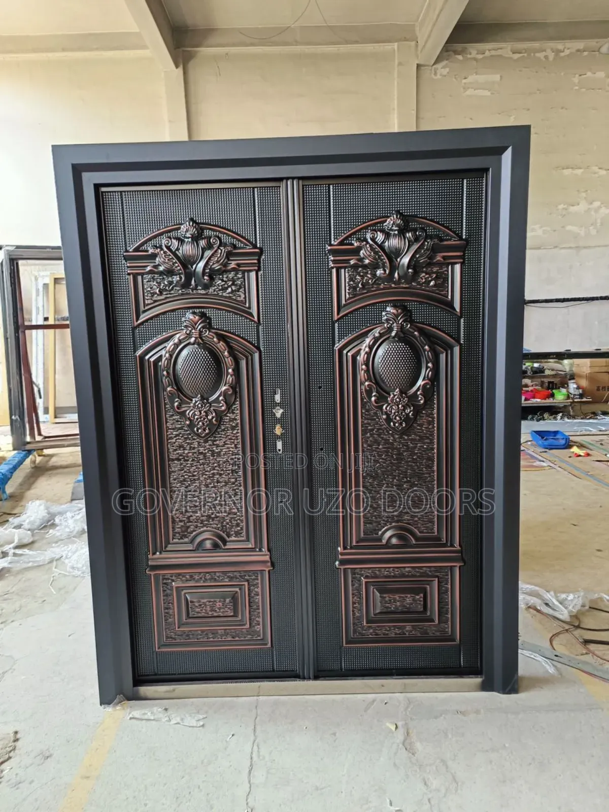 5ft Cast Aluminium Security Strong Door