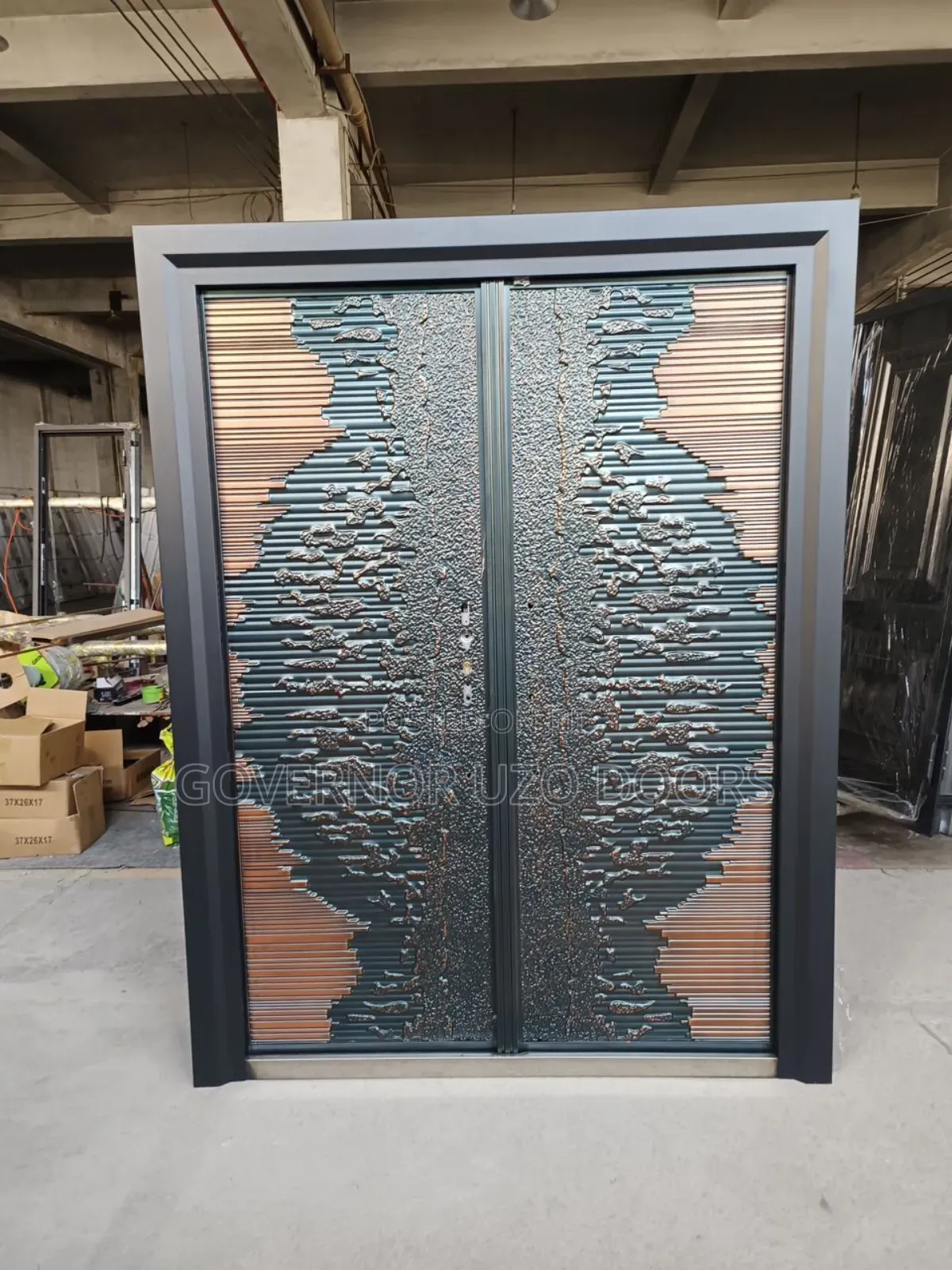 5ft Cast Aluminium Security Strong Door