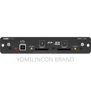 Midas DN32-LIVE SD-SDHC and USB 2.0 Expansion Module
