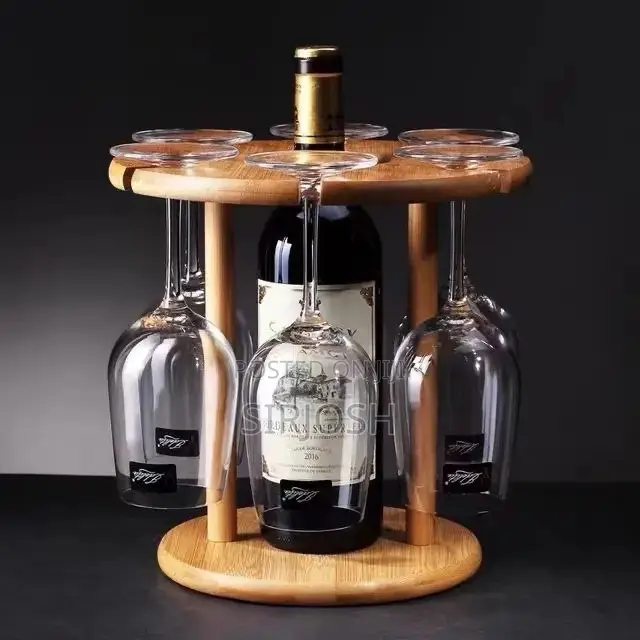 Wooden Wine Bottle Rack