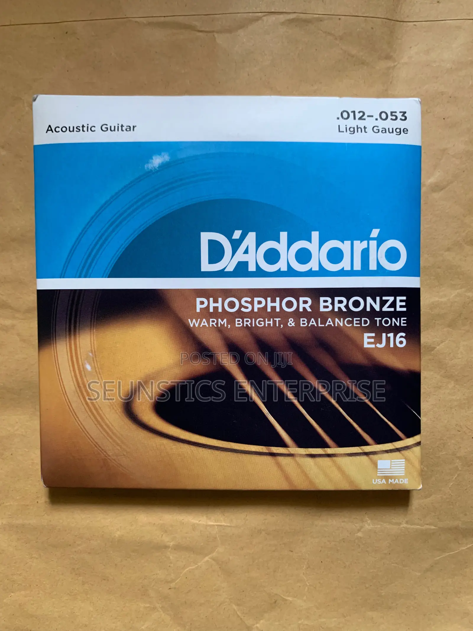 Quality D’Addario Acoustic Guitar Strings