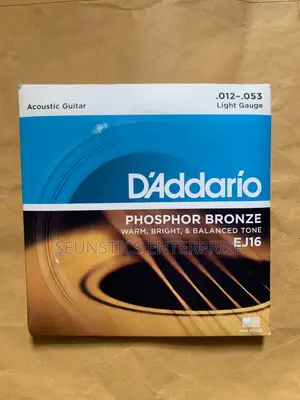 Quality D’Addario Acoustic Guitar Strings