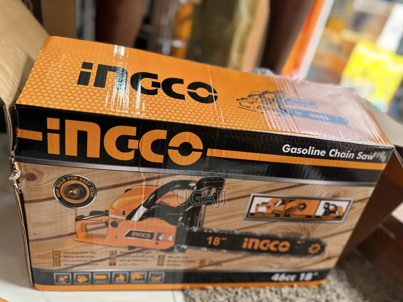 18” Ingco Gasoline Chain Saw