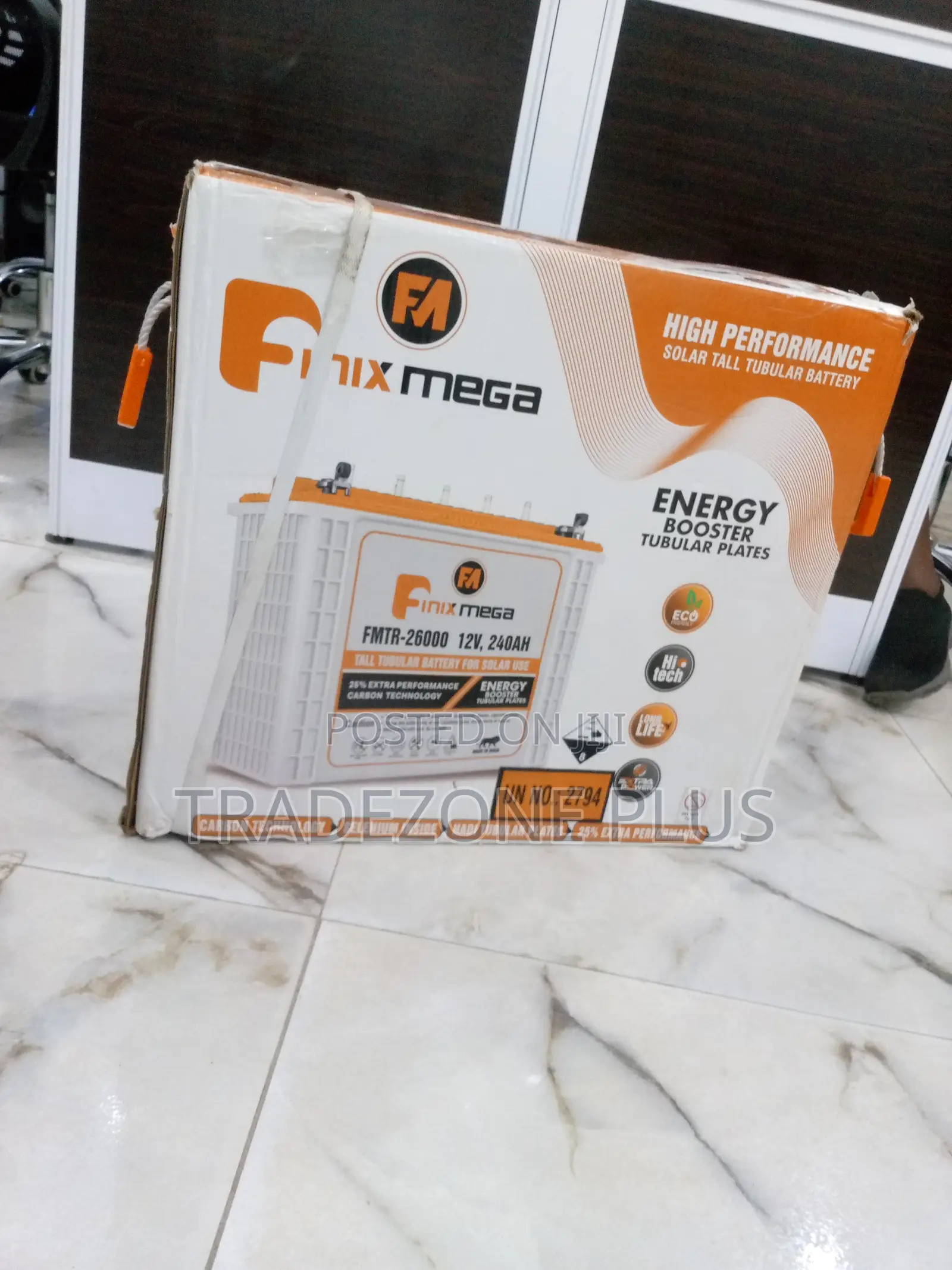 Advanced Finix-Mega FMTR 2600 12V Battery