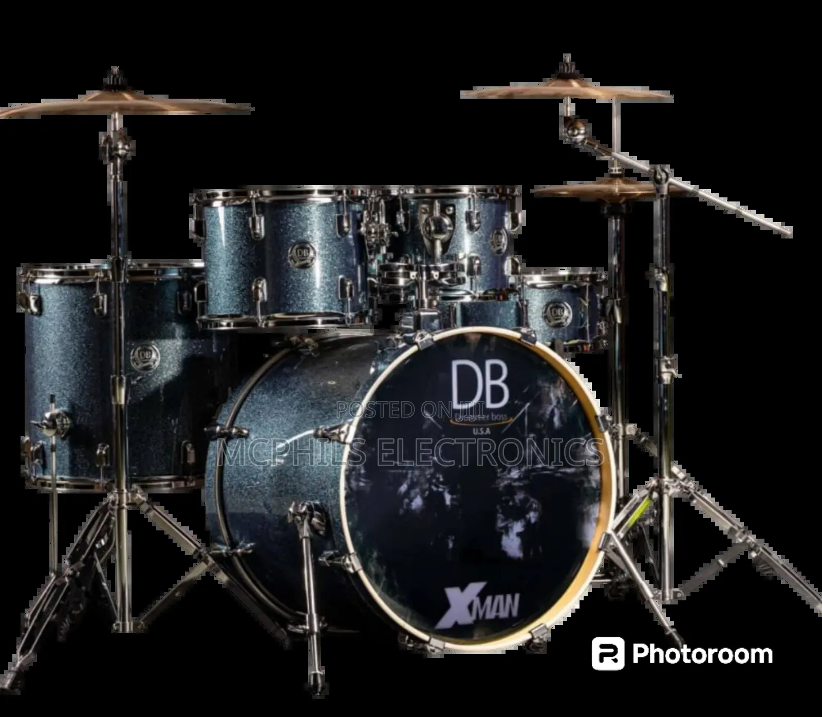 Drummer Boss X-Mega Professional Hybrid Percussion Drums