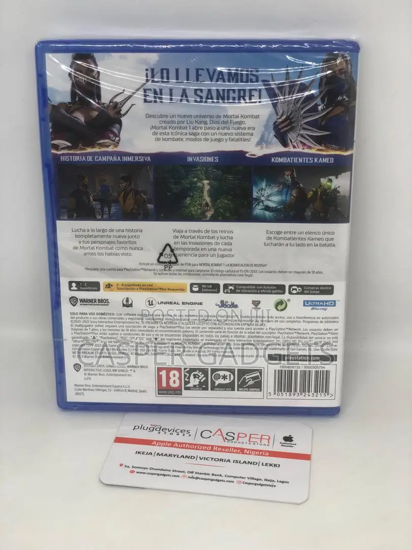 Mortal Kombat 1 Ps 5