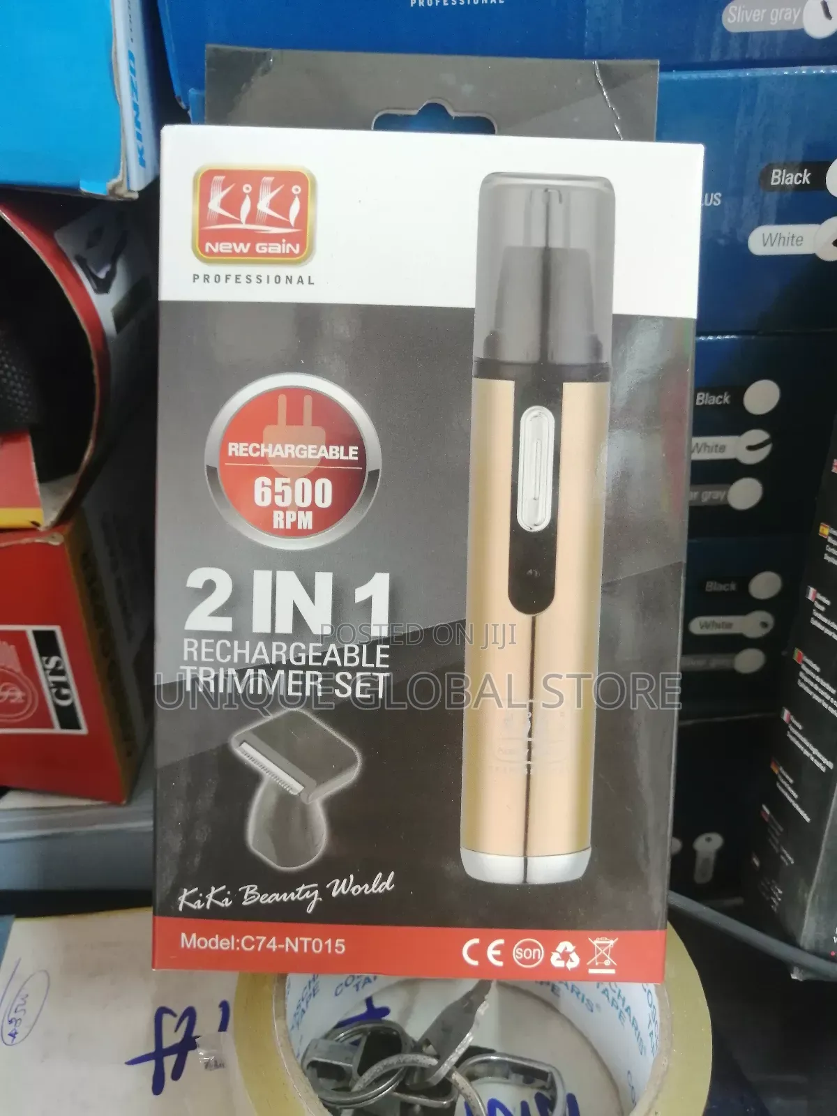Kiki 2 in 1 Rechargeable Trimmer