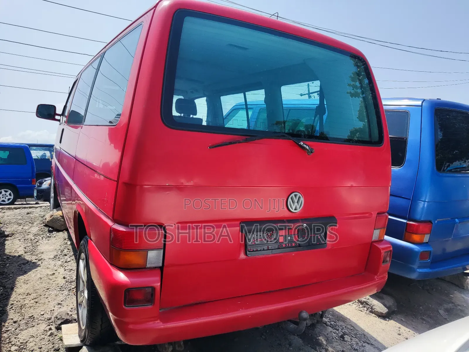 Volkswagen Transporter 2003 Red