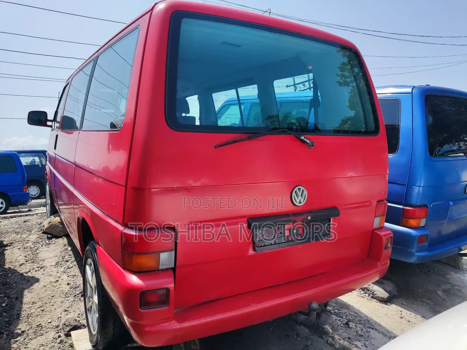 Volkswagen Transporter 2003 Red