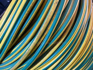 120mm Green and Yellow Copper Wire