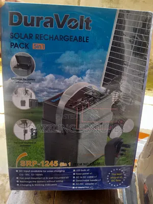 Solar Power Generator With 6" Fan