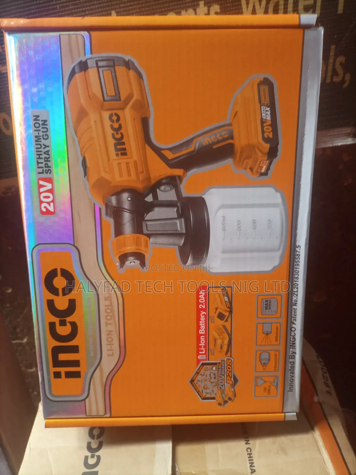 Ingco Cordless Spray Gun