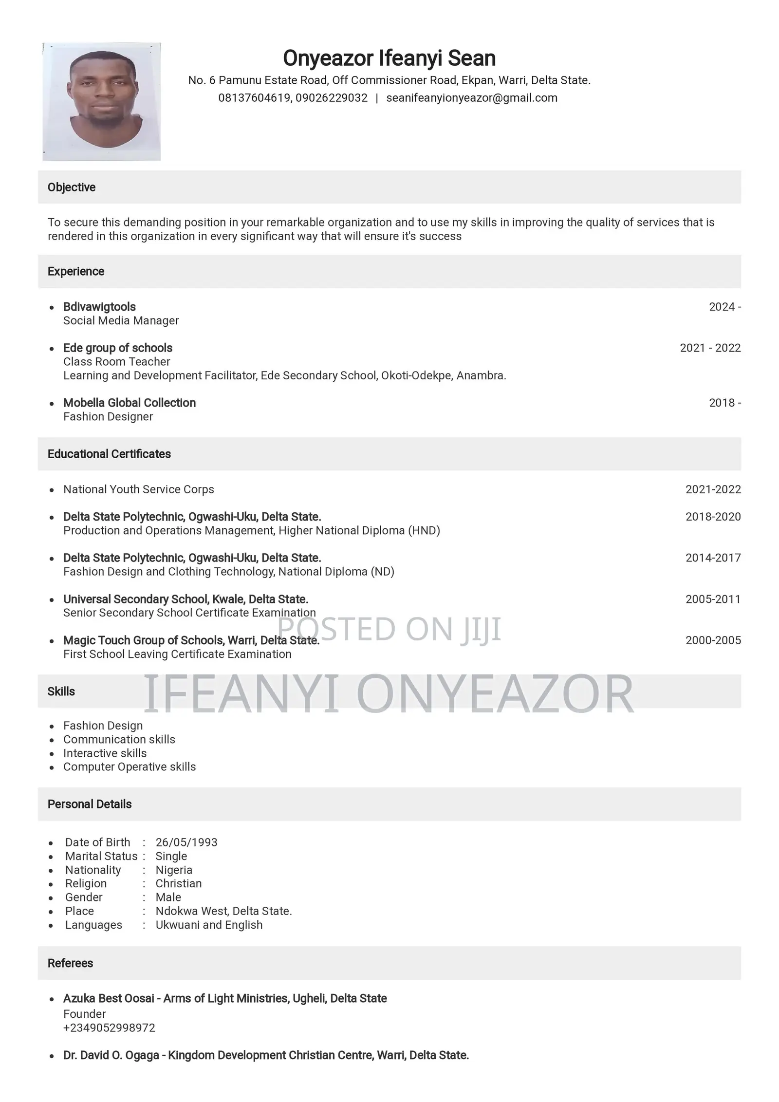 Administrative Assistant