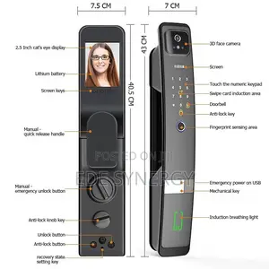 2024 Advanced Feature Intelligence Smartlock Home and Office