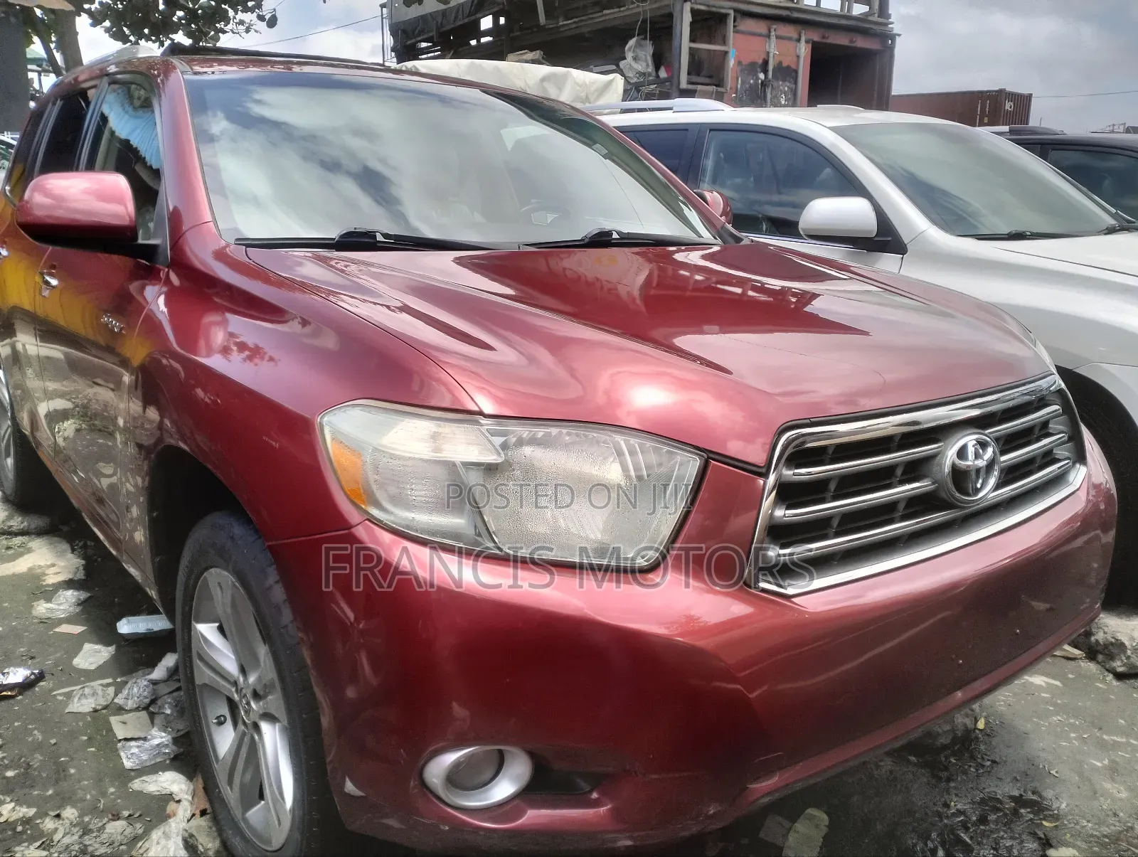 Toyota Highlander Limited 2010 Red