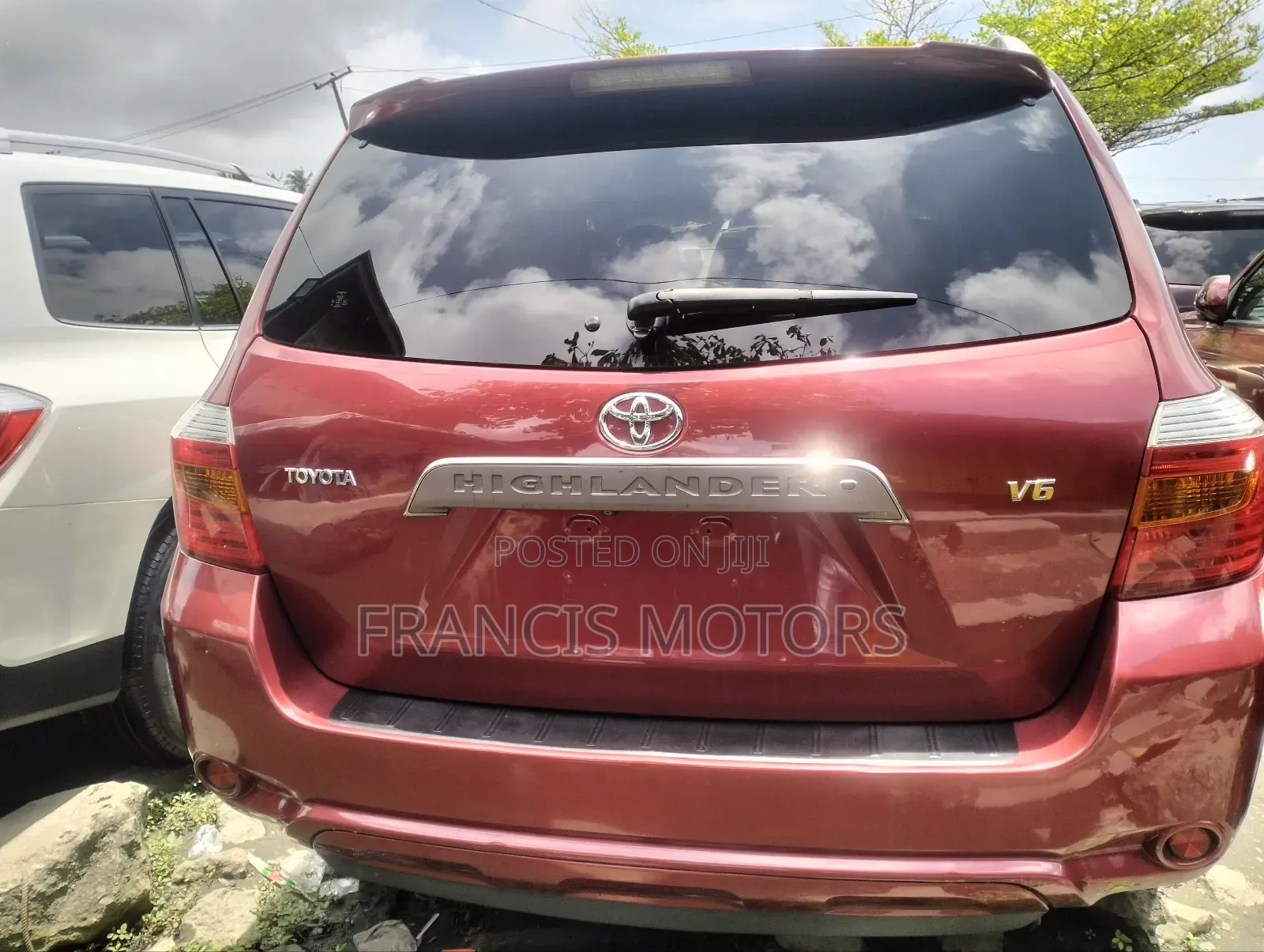 Toyota Highlander Limited 2010 Red
