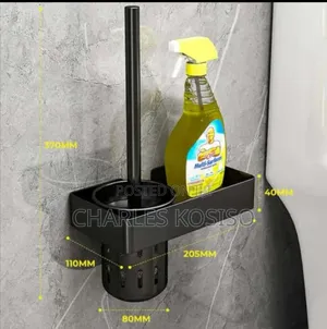 Black Toilet Brush