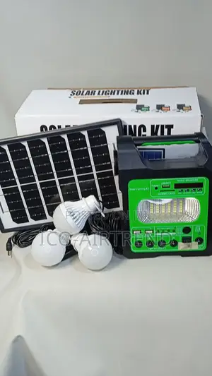 Rechargeable Solar Light Kit With Bulb